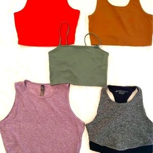 Workout Crop Tops